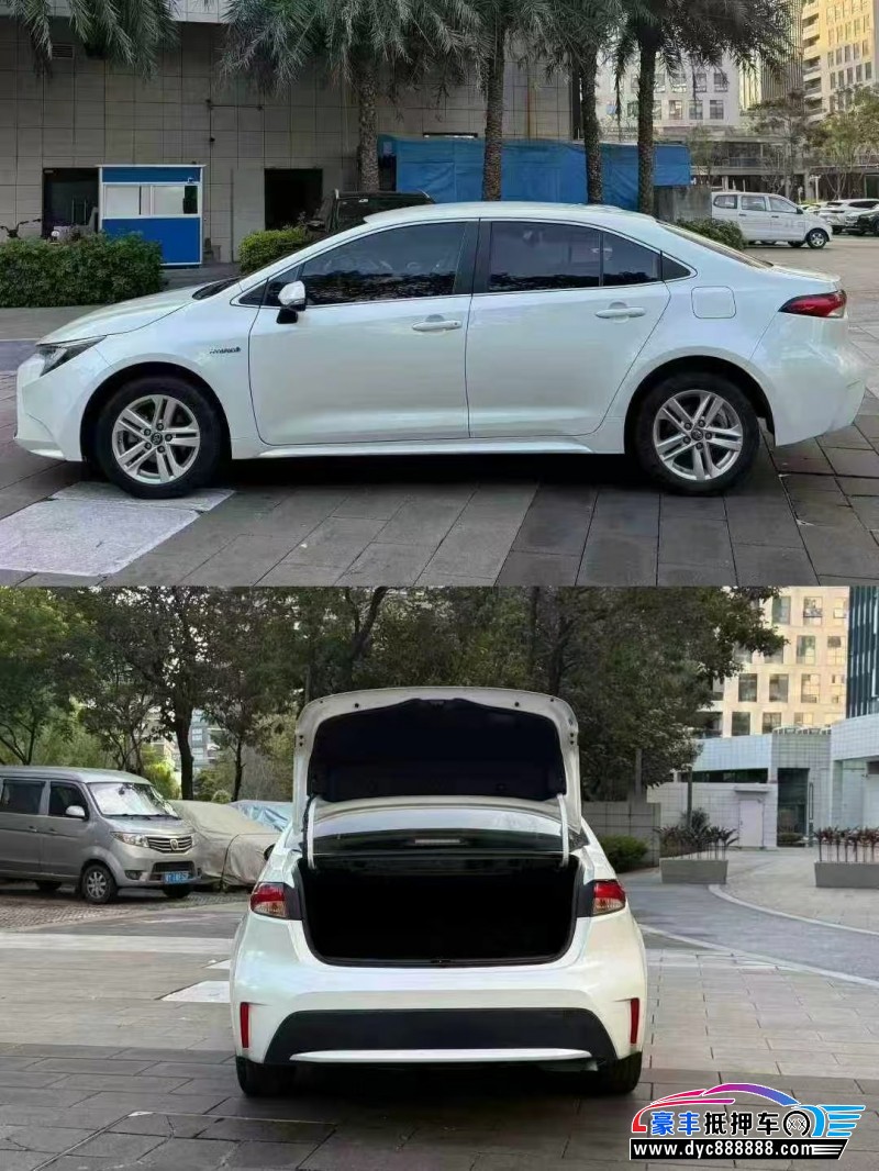 20年丰田雷凌轿车抵押车出售