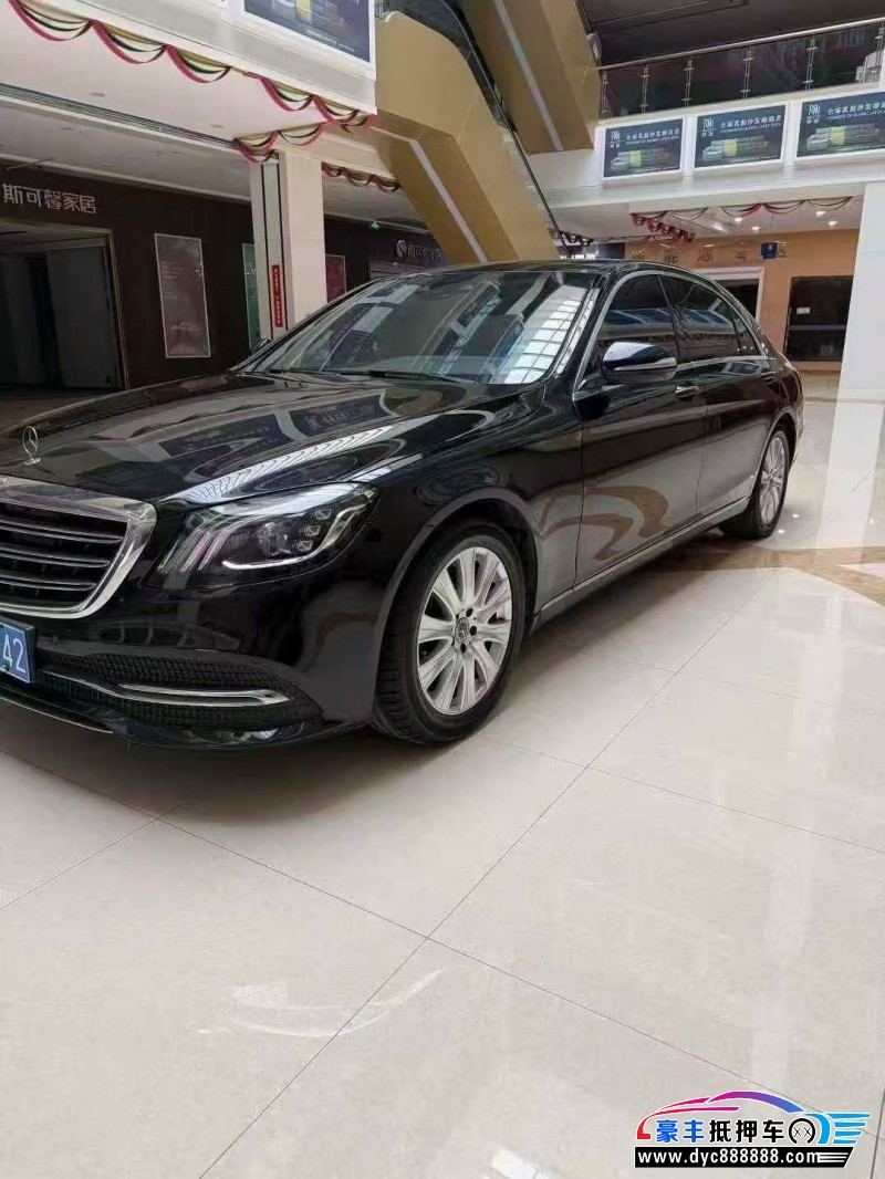 18年奔驰S轿车抵押车出售
