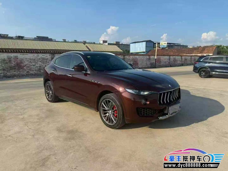 18年玛莎拉蒂莱万特轿车抵押车出售