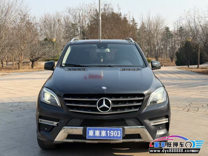 14年奔驰ML轿车抵押车出售