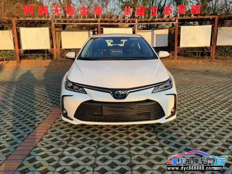 22年丰田卡罗拉轿车抵押车出售