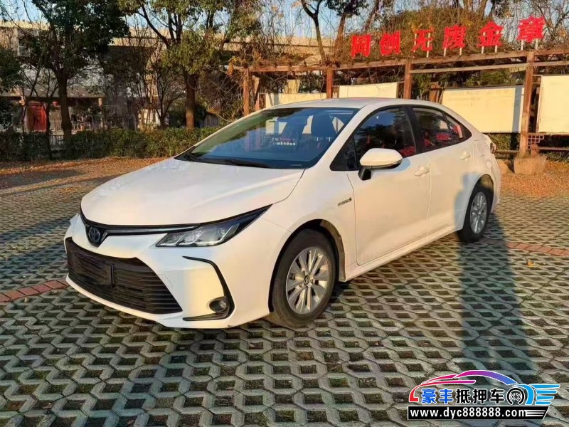 22年丰田卡罗拉轿车抵押车出售