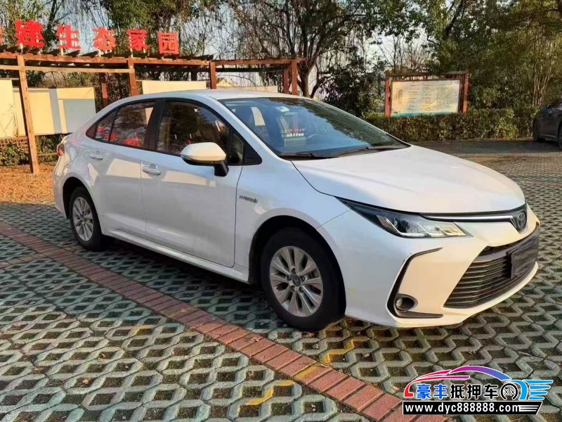 22年丰田卡罗拉轿车抵押车出售