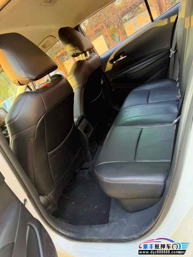 22年丰田卡罗拉轿车抵押车出售