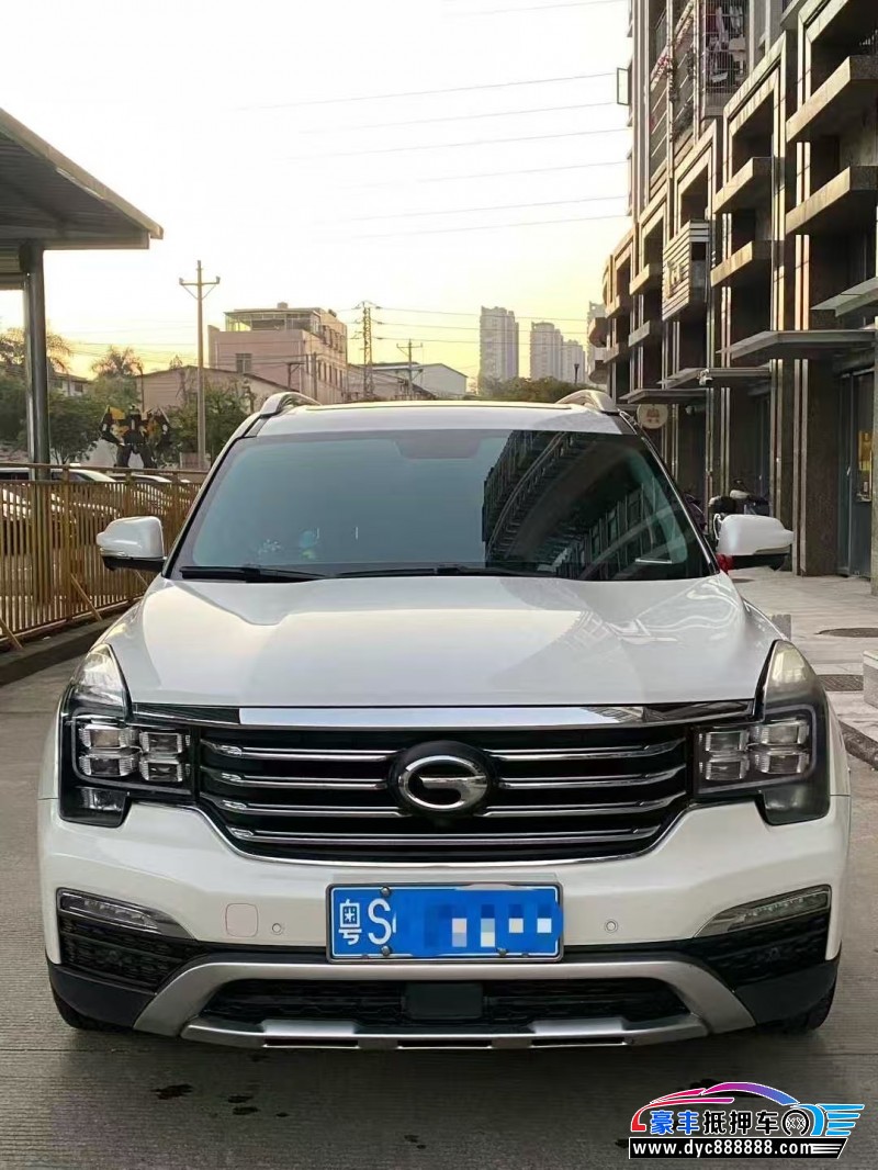 18年传祺GS8轿车抵押车出售