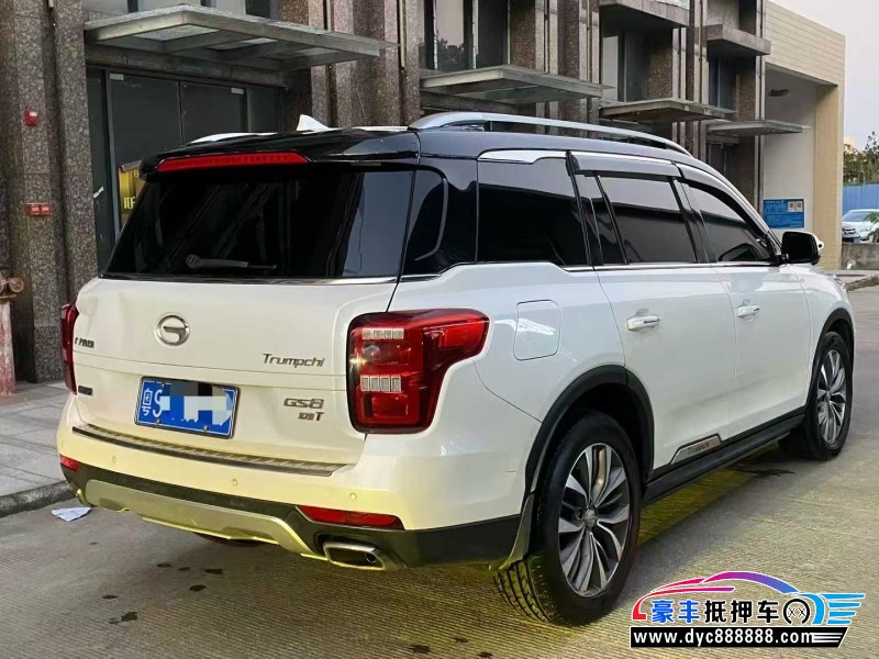 18年传祺GS8轿车抵押车出售