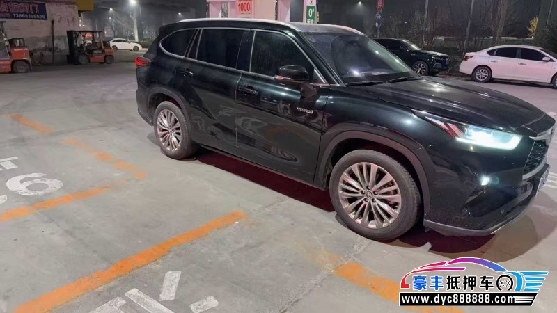 22年丰田汉兰达轿车抵押车出售