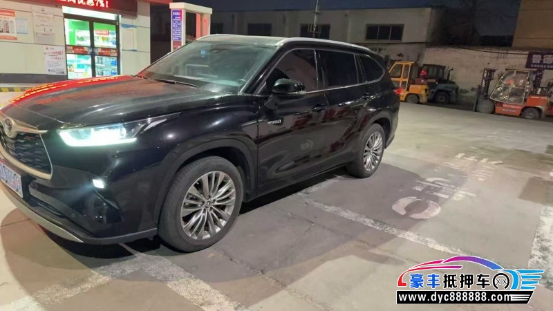 22年丰田汉兰达轿车抵押车出售