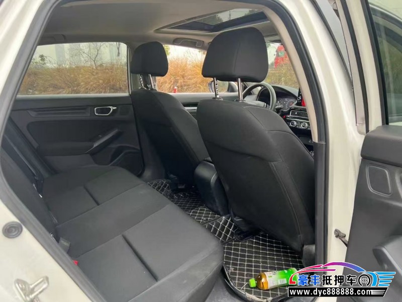 23年本田思域轿车抵押车出售