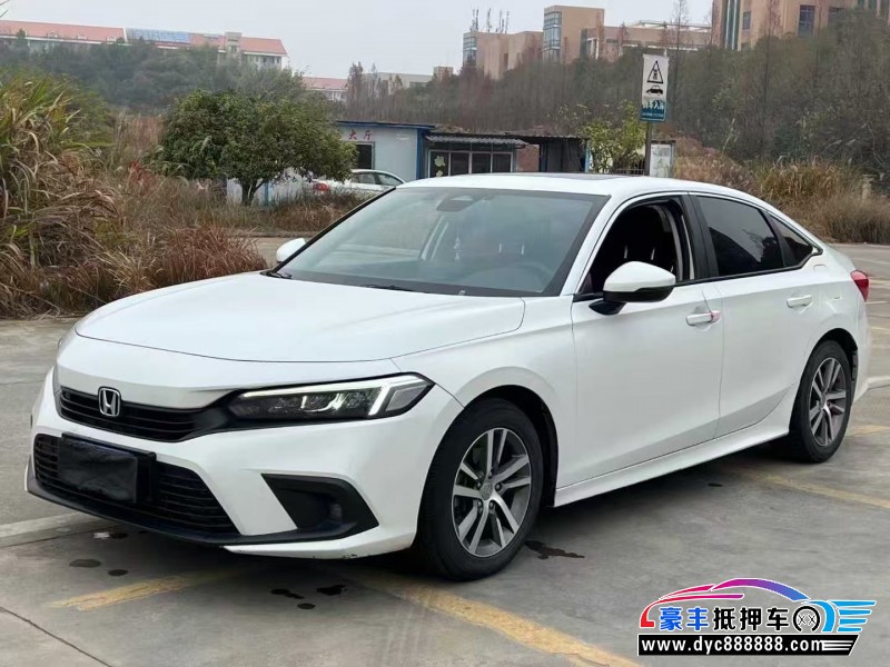 23年本田思域轿车抵押车出售