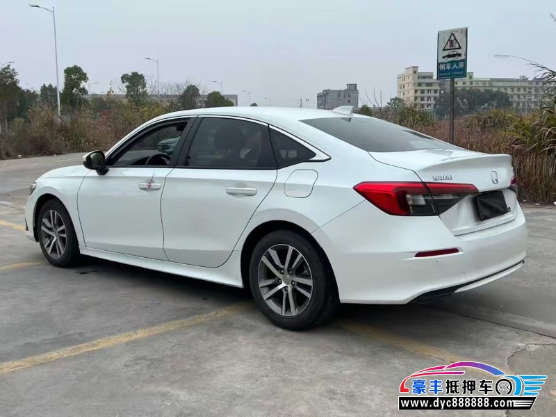 23年本田思域轿车抵押车出售