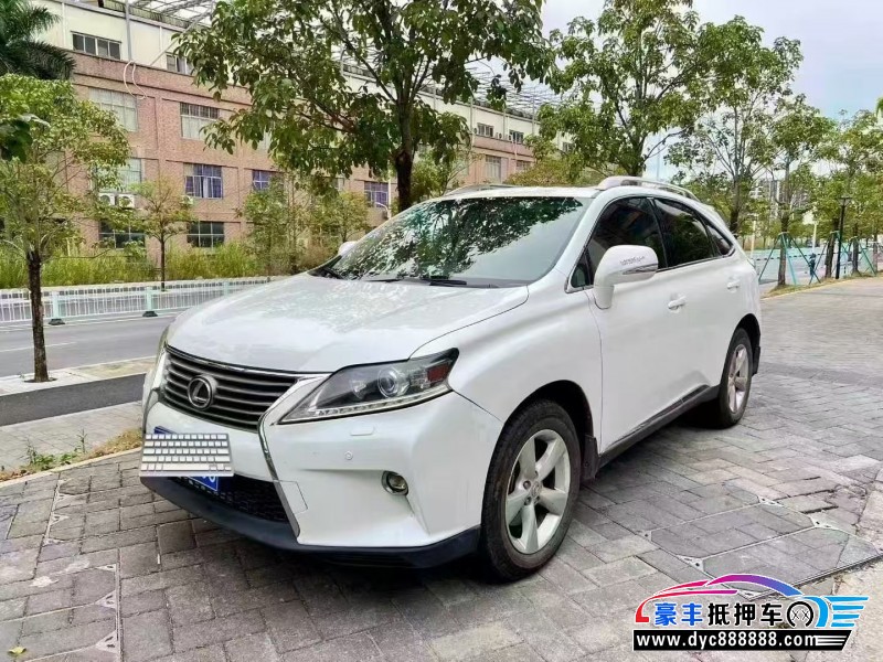 15年雷克萨斯RX轿车抵押车出售