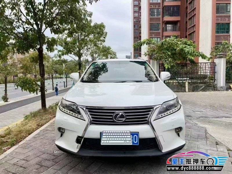 15年雷克萨斯RX轿车抵押车出售