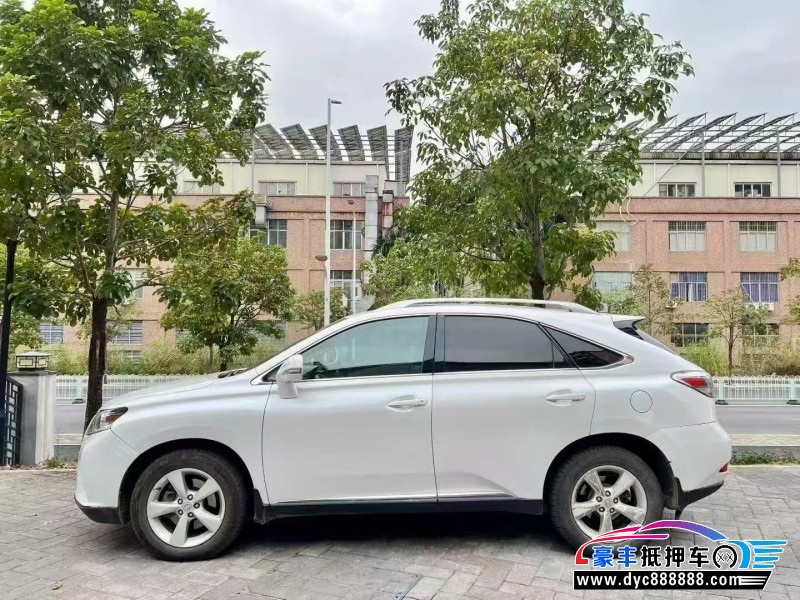 15年雷克萨斯RX轿车抵押车出售