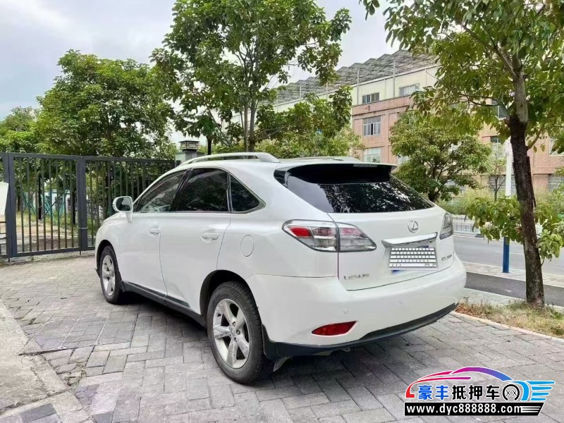 15年雷克萨斯RX轿车抵押车出售