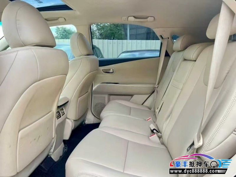 15年雷克萨斯RX轿车抵押车出售