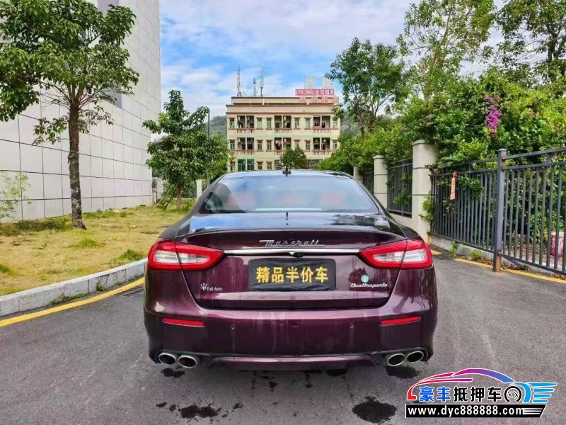 19年玛莎拉蒂总裁轿车抵押车出售