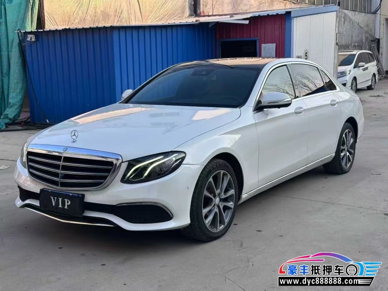 17年奔驰E轿车抵押车出售