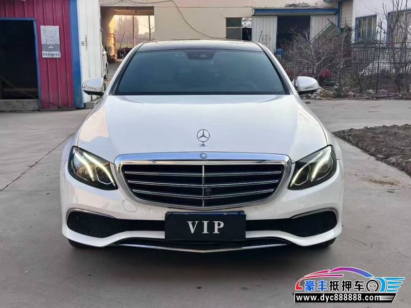 17年奔驰E轿车抵押车出售