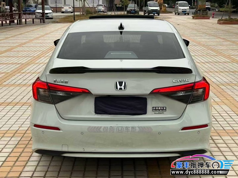 22年本田思域轿车抵押车出售