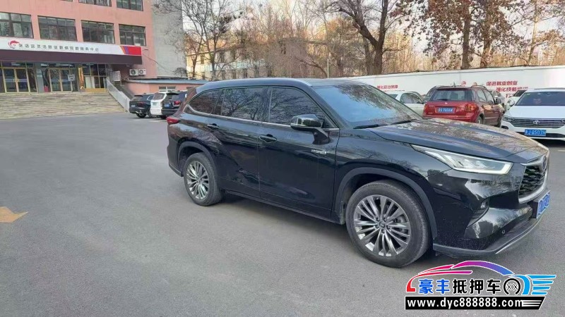 22年丰田汉兰达SUV抵押车出售