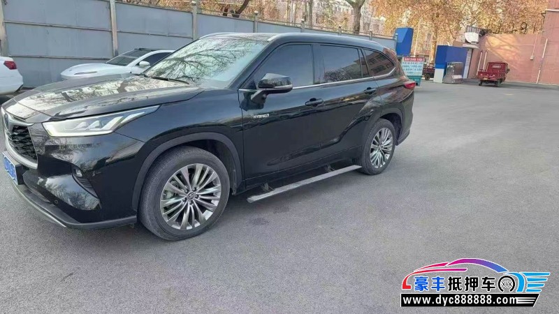 22年丰田汉兰达SUV抵押车出售