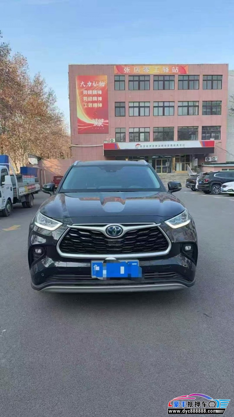 22年丰田汉兰达SUV抵押车出售