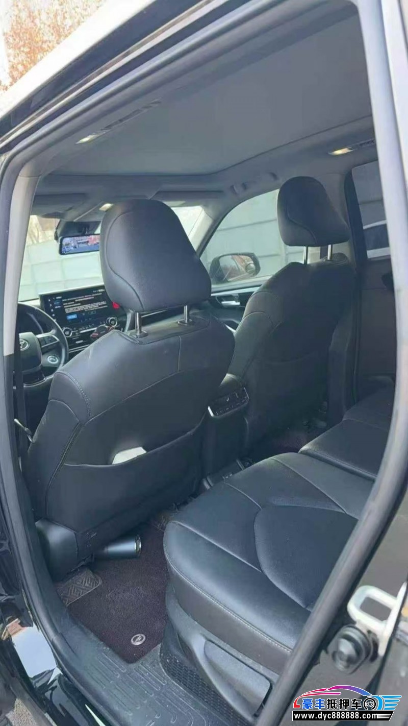 22年丰田汉兰达SUV抵押车出售