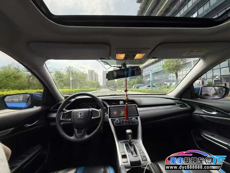 18年本田思域轿车抵押车出售