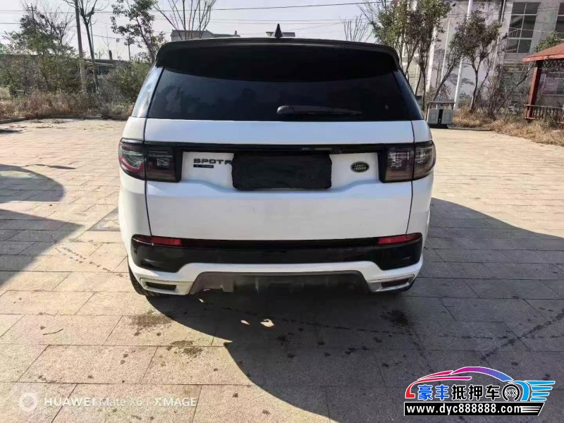 20年路虎发现运动轿车抵押车出售