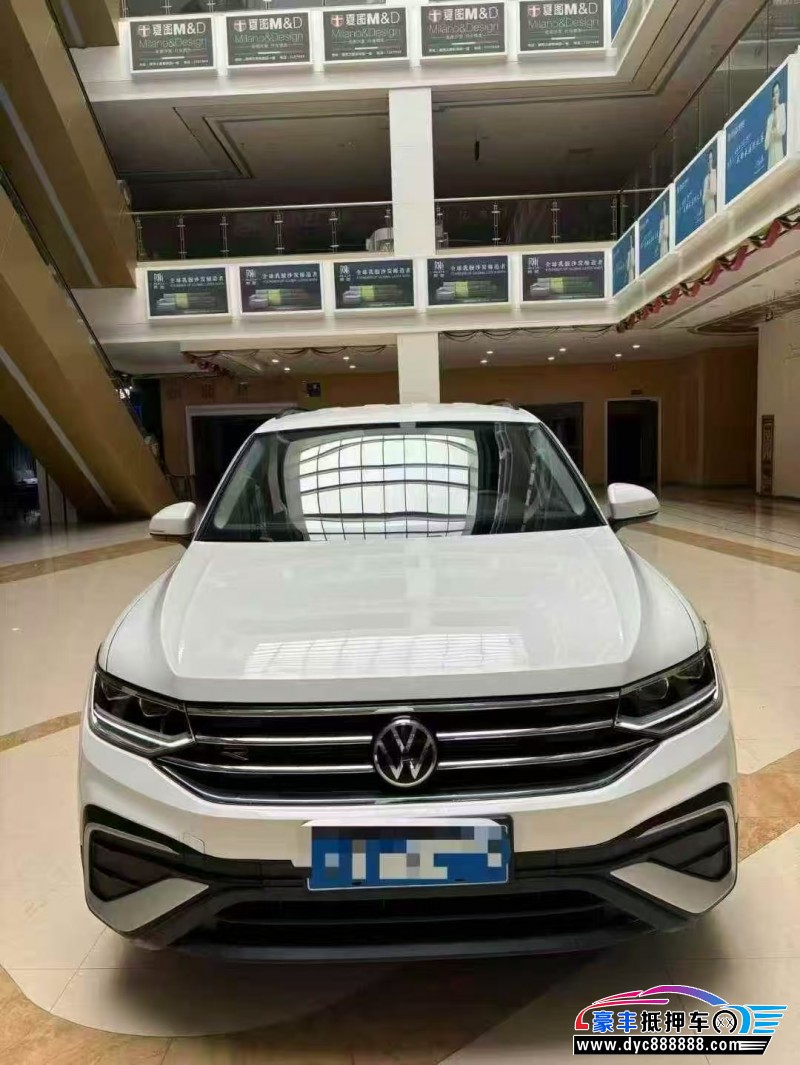 22年大众途观L轿车抵押车出售