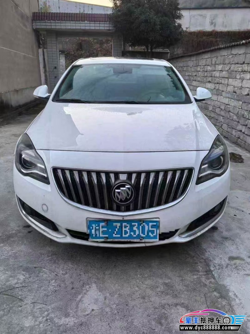 16年别克君威轿车抵押车出售