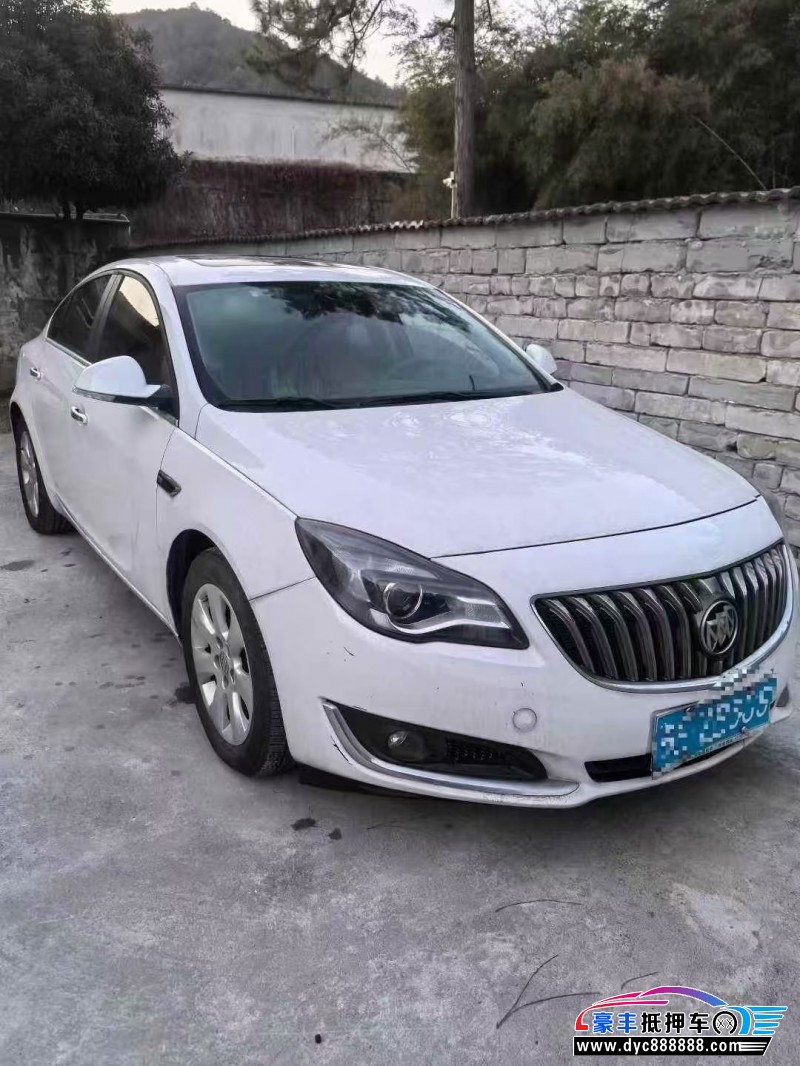 16年别克君威轿车抵押车出售