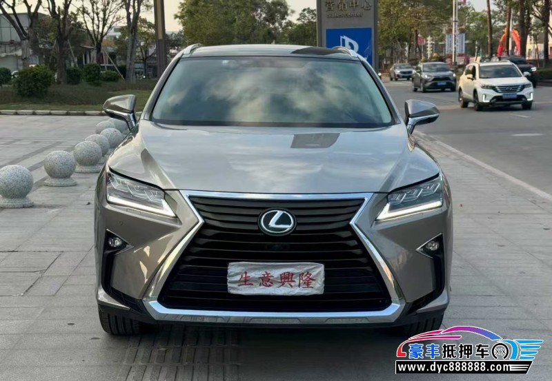 抵押车出售17年雷克萨斯RX轿车