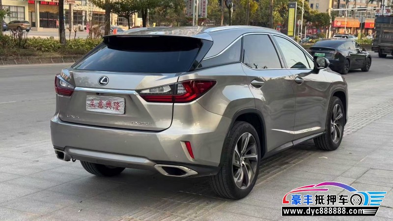 17年雷克萨斯RX轿车抵押车出售