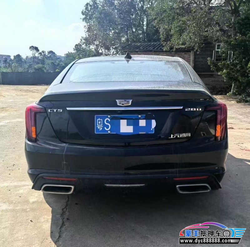 22年凯迪拉克CT5轿车抵押车出售