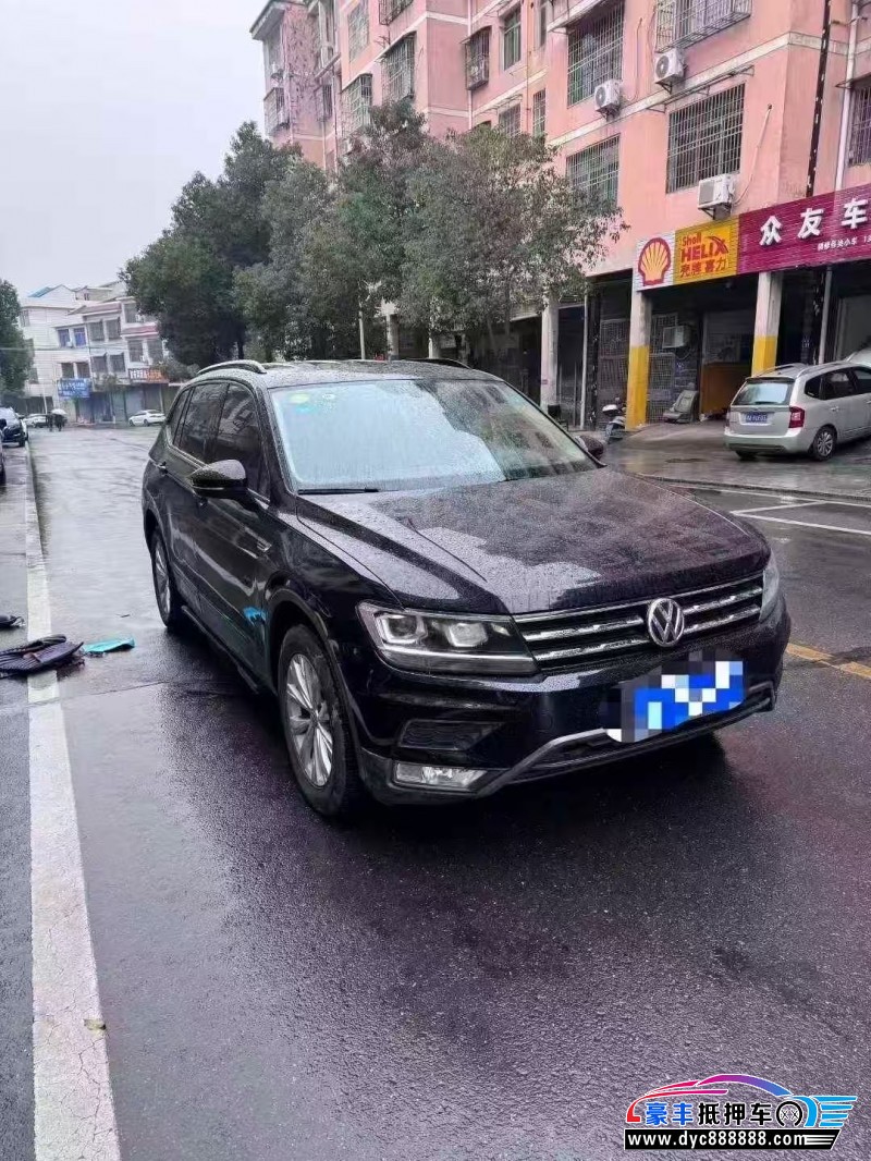 18年大众途观轿车抵押车出售