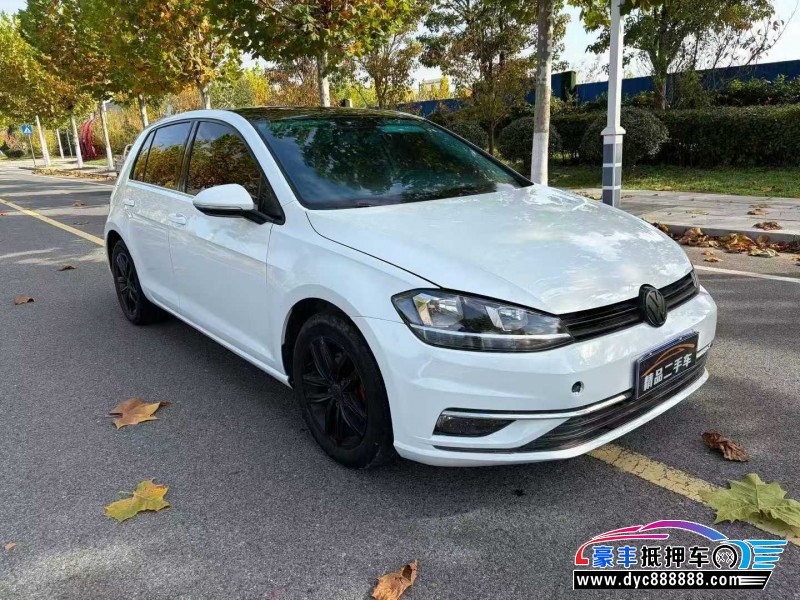 19年大众高尔夫轿车抵押车出售