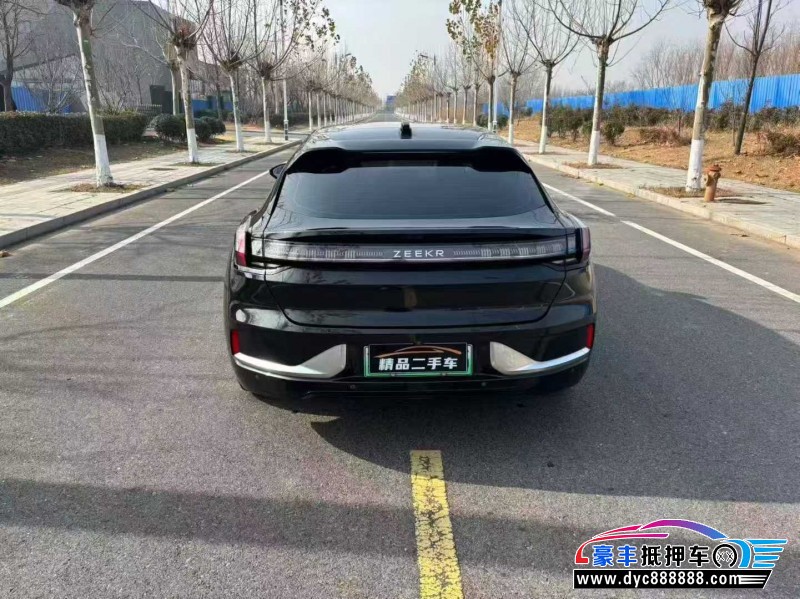 22年极氪001轿车抵押车出售