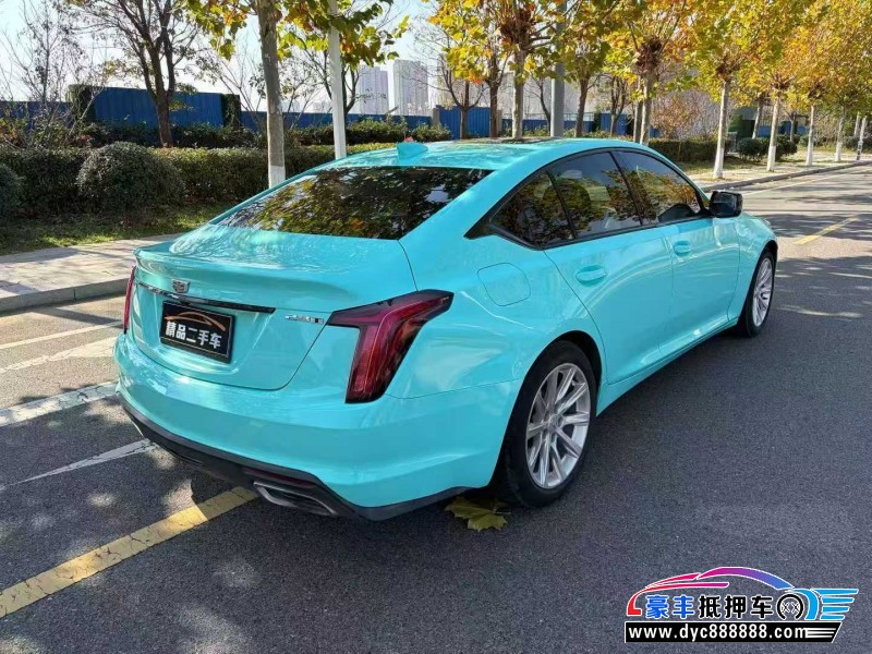 20年凯迪拉克CT5轿车抵押车出售