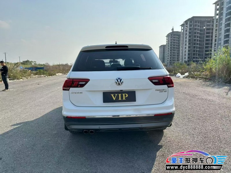 19年大众途观L轿车抵押车出售