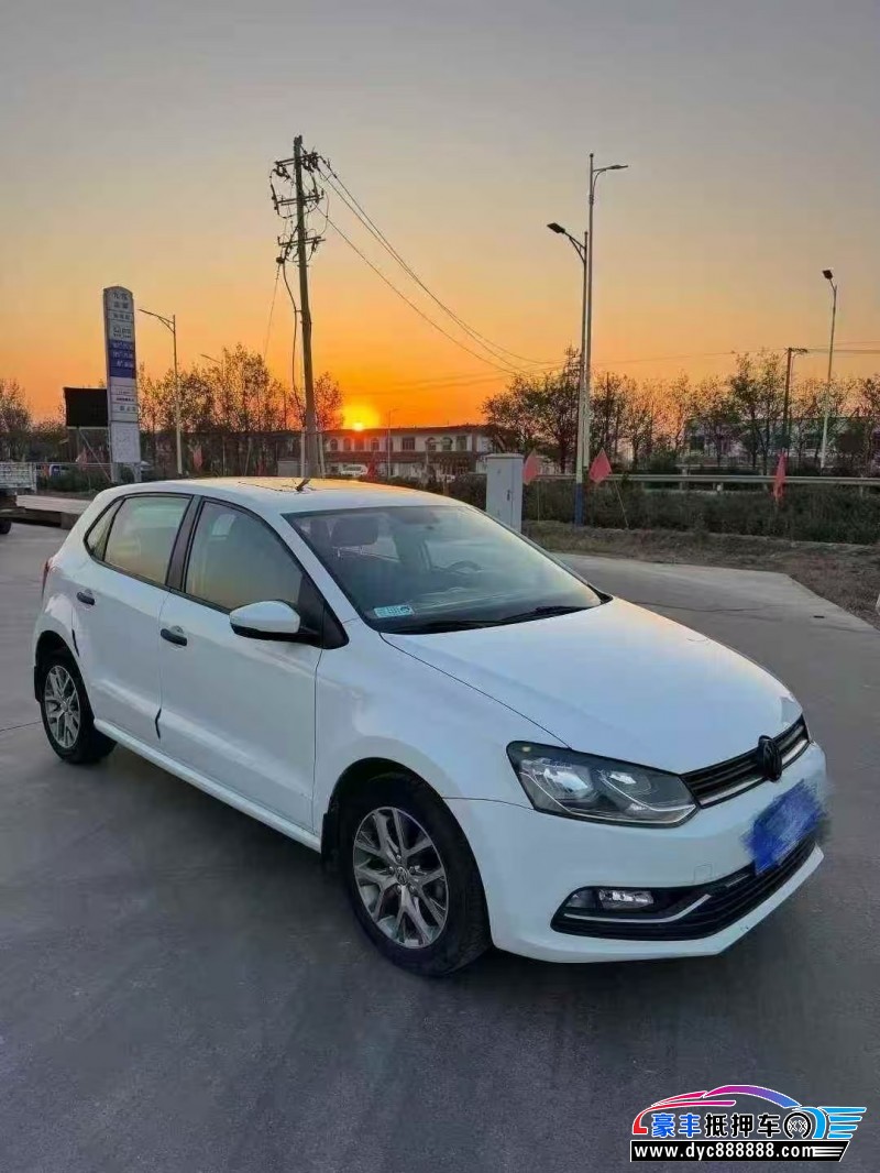 17年大众polo轿车抵押车出售