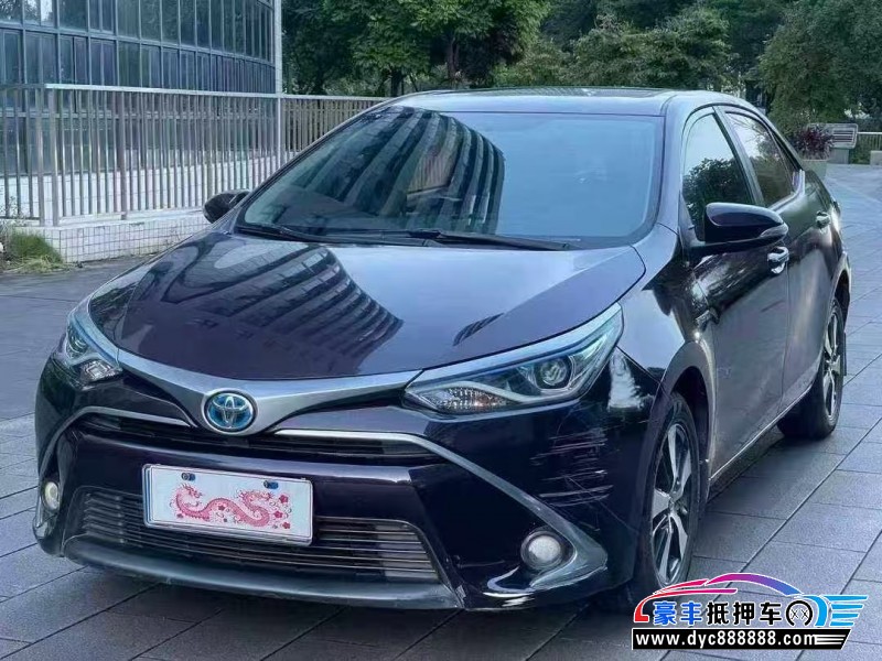 18年丰田雷凌轿车抵押车出售