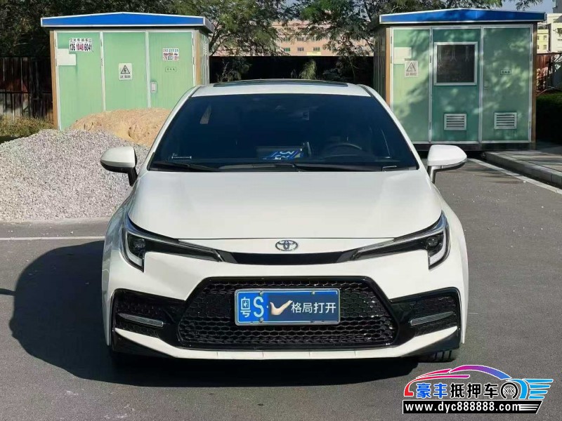 24年丰田雷凌轿车抵押车出售