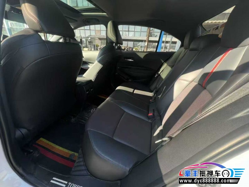 24年丰田雷凌轿车抵押车出售