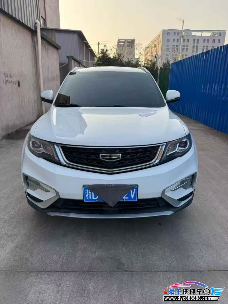 抵押车出售21年吉利博越轿车