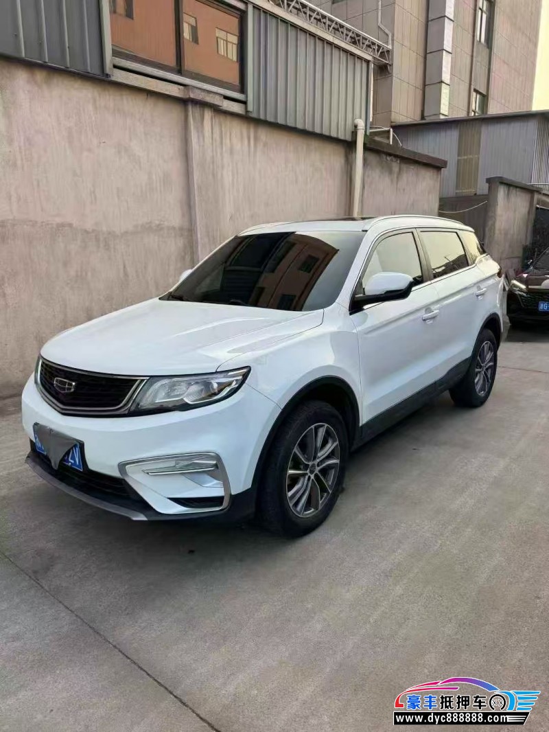 21年吉利博越轿车抵押车出售