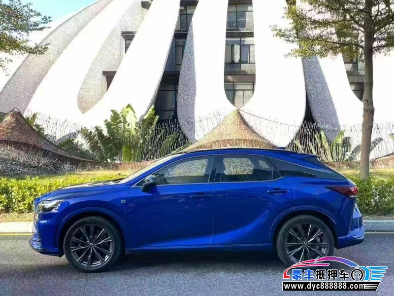 23年雷克萨斯RX轿车抵押车出售