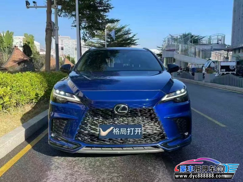 23年雷克萨斯RX轿车抵押车出售