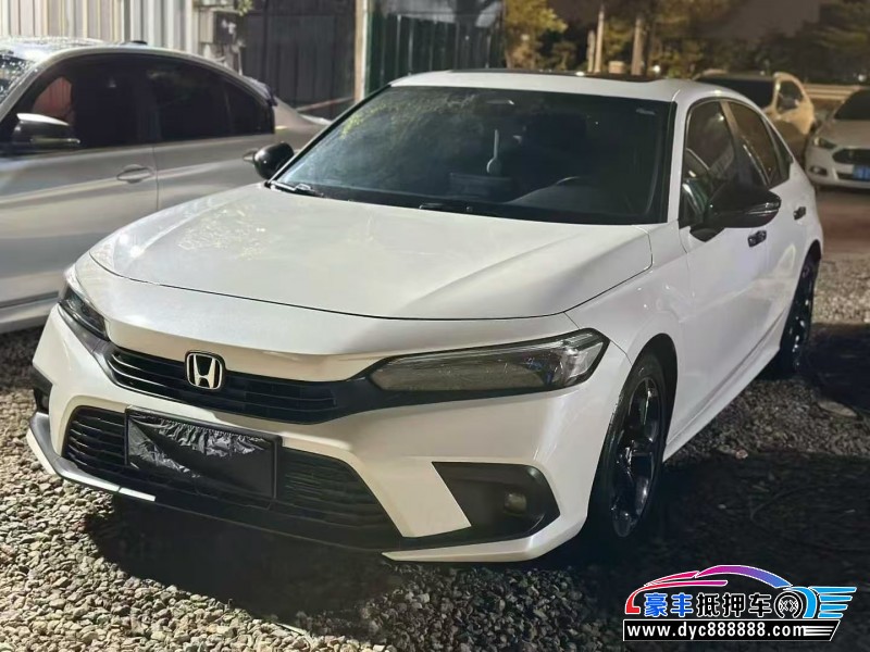 22年本田思域轿车抵押车出售